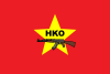 Flag of HKO, MKP's armed wing in rural areas.