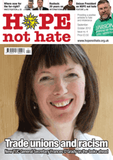 HOPE not hate magazine.