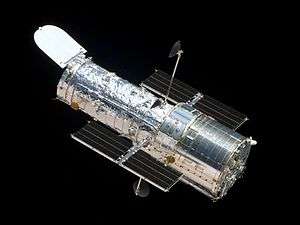 The Hubble Space Telescope in orbit