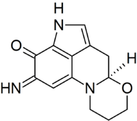 Chemical structure of haematopodin B