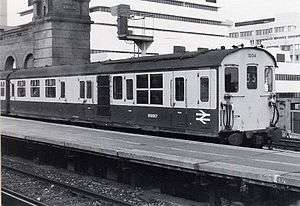 Photograph showing a Hastings Unit at Cannon Street.