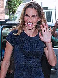 Hilary Swank, the lead actress of the film, in 2010