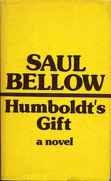 Cover of Humboldt's Gift by Saul Bellow