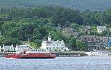 A Western Ferries ferry approaching the quay.