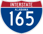 Interstate 165 marker