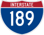 Interstate 189 marker
