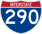 Interstate 290 marker
