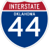 Interstate 44 marker