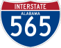 Interstate 565 marker