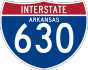 Interstate 630 marker