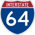 Interstate 64 marker