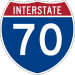 Interstate 70 shield