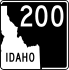 State Highway 200 marker