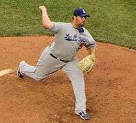 Jonathan Broxton with the Los Angeles Dodgers in 2010