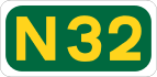 N32 road shield}}