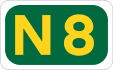 N8 road shield}}