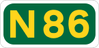 N86 road shield}}