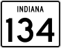 State Road 134 marker