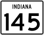 State Road 145 marker