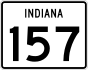 State Road 157 marker