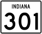 State Road 301 marker