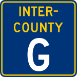 Inter County Highway G marker