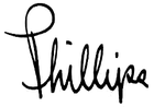 Signature of Irving Phillips