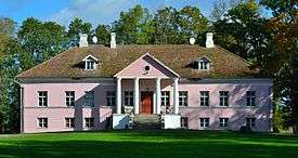 Järlepa manor house in Estonia.