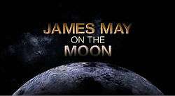 James May on the Moon opening title card