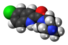 Ball-and-stick model of the JNJ-7777120 molecule