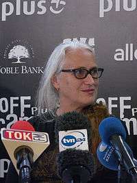 Jane Campion during an interview at a 2010 film festival.
