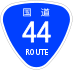National Route 44 shield