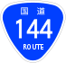 National Route 144 shield