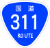 National Route 311 shield
