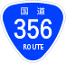 National Route 356 shield