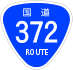 National Route 372 shield