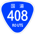 National Route 408 shield