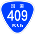 National Route 409 shield