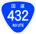 National Route 432 shield