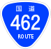 National Route 462 shield