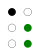 ⠱ (braille pattern dots-156)