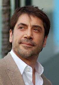 A photograph of Javier Bardem.