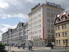 Jenapharm headquarters in Jena