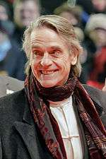 Photo of Jeremy Irons at the Berlin International Film Festival