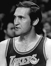 head shot of Jerry West