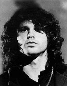 A promotional photograph of The Doors frontman Jim Morrison, taken circa 1969