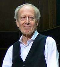 A photo of composer John Barry from 2006.