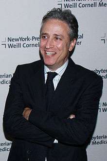 Photo of Jon Stewart in 2008.