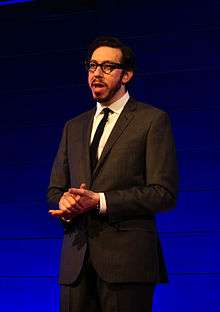 Joshua Topolsky at the Engadget Show in 2010