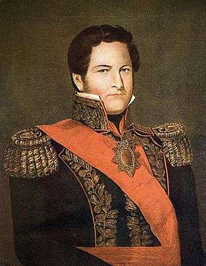 oil painting portrait of Juan Manuel de Rosas